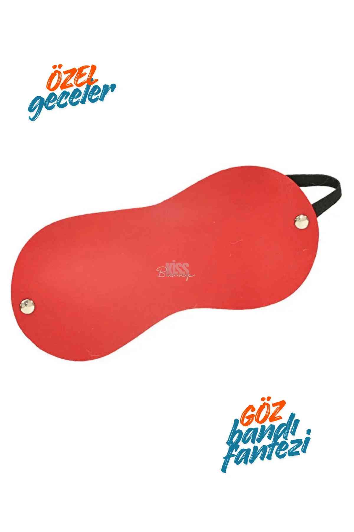 kissbump siyah lüks göz bandı – göz maskesi